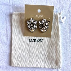 JCrew Diamond Studs Crystal Earrings